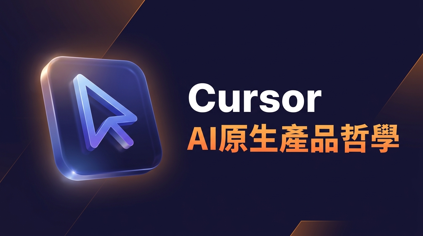 Cursor:AI 原生公司的產品哲學——把自己不擅長的事變成核心優勢